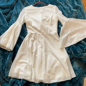 Lord & Taylor white dress